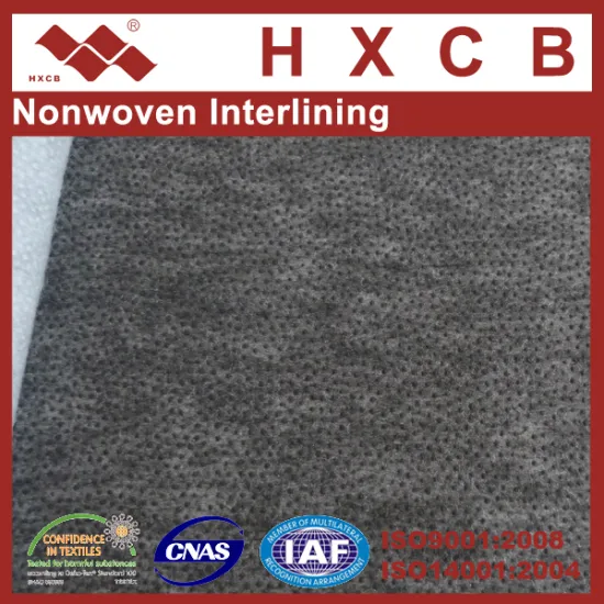 (1860)100%Polyester Microdot Nonwoven Interlining Fabric