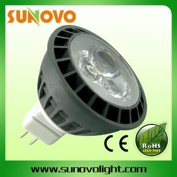 white 4W LED MR16 spotlight