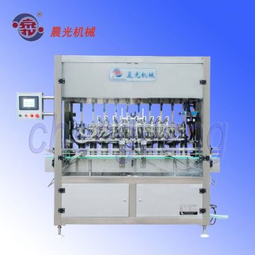 CCG500-8 filling cleaning detergent into bottles (plastic and bottle)