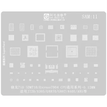 Amaoe BGA Reballing Stencil for Samsung Mobile Series Repair