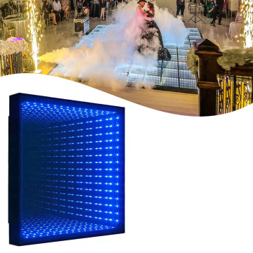Portable LED Floor Light 3D Infinity Mirror for Weddings