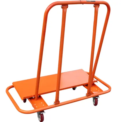 Professional 3000lbs Drywall Utility Cart: Plywood Dolly for Wall Panels and Sheetrock