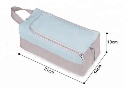 Promotion lady's customized cheap travel shoes bag