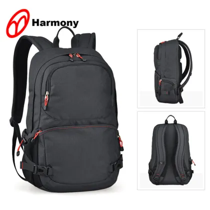 Customizable Boys black professional outdoor camping backpack