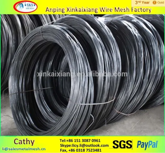 Anping low price black iron wire/black annealed wire/construction iron rod(china manufacture)