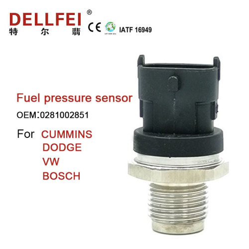 Common Rail Pressure Sensor for Bosch Fuel pressure switch 0281002851 For CUMMINS DAF IVECO Manufactory