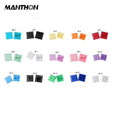 1U DSA LOW SMALPLE فارغة KEYCAP PBT متعدد الألوان للكرز MX Mechanical Boards