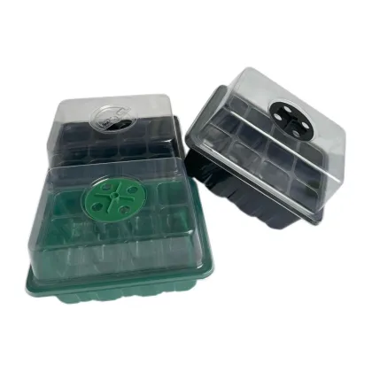 Bulk Nursery Seed Trays with Holes and Dome