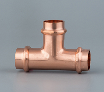 Copper V-profile equal tee(AS 3688)