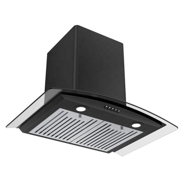 China Wholesale Delicate Appearance Glass Range Hood with Low Price PCB Control