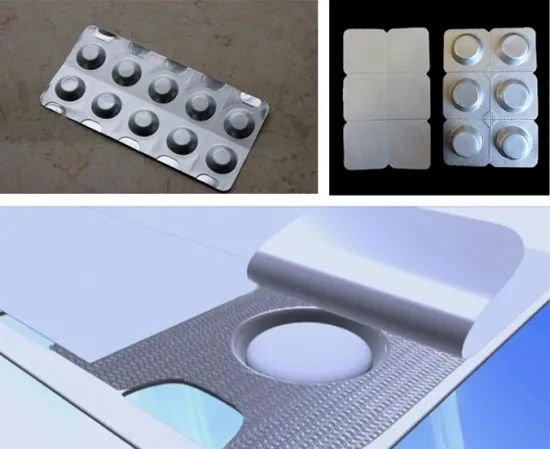 coated treatment pharmaceutical half hard aluminum foil