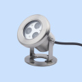 304ss 3WATT 85 * 125MM IP68 IP68 Lot Pot Platway fon uisge