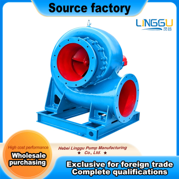Horizontal Mixed Flow Water Pump for Industrial Use