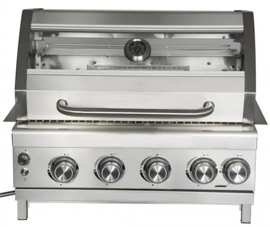 4 Burner Stainless Steel Built-In  Gas Grill