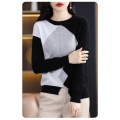 wool women's knitted pullover