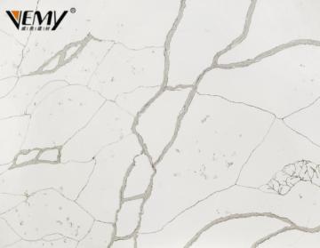 Beautiful Veined Vemy Quartz Surface