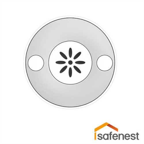 white color wireless smoke detector