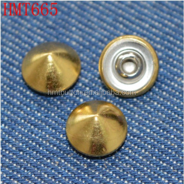 Metal Jeans with Pyramid Rivets
