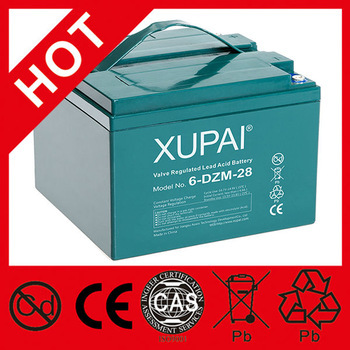Hot electric bike battery/XUPAI 6-DZM-28 Battery