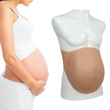 Silicone Pregnant Belly Bump Props for Film and Crossdressing