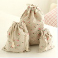 Cotton line store bags for flour Coffee bean