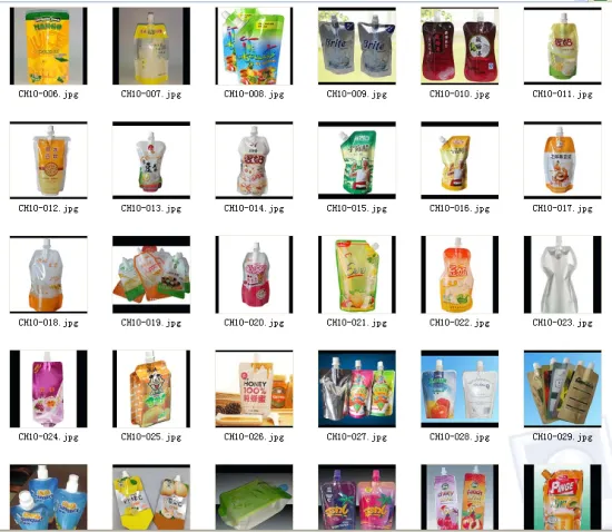 high quality hot sale fruit juice pouch package