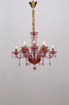 European Creative Vintage Colour Custom Delicate Living Room /Restaurant Decoration Lighting Fixture Chandelier China Factory Supply
