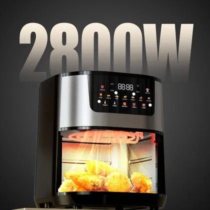 Commercial Grade Stainless Steel Air Fryer - High Quality German Engineering