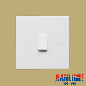 UK type 10A 1gang single pole wall switches