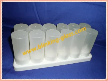 led rechargeable candles -12pcs