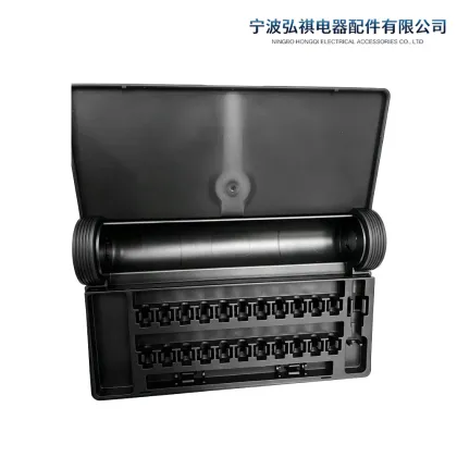 Matte Black Multi-Function Tool Storage Plastic Box