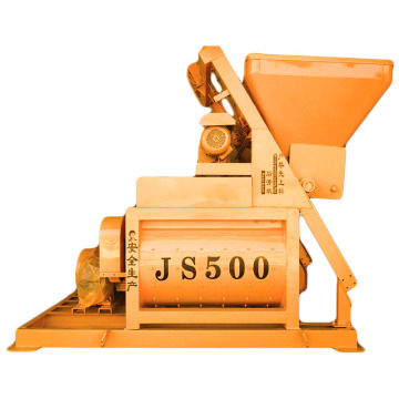 JS500 Twin Shaft Concrete Mixer Machine Prix