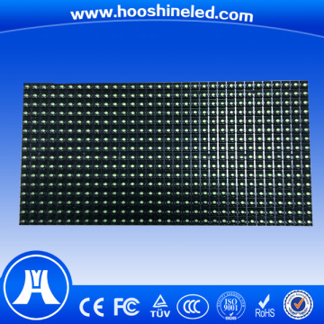 green color 10mm pxiels and semi-outdoor usage LED