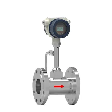 Digital LCD Display Vortex Flow Meter with Compensation Type for Flow Measurement