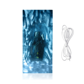 Custom Acrylic Night Lamp Resin Glass Art DIY Cute 3D Night Light