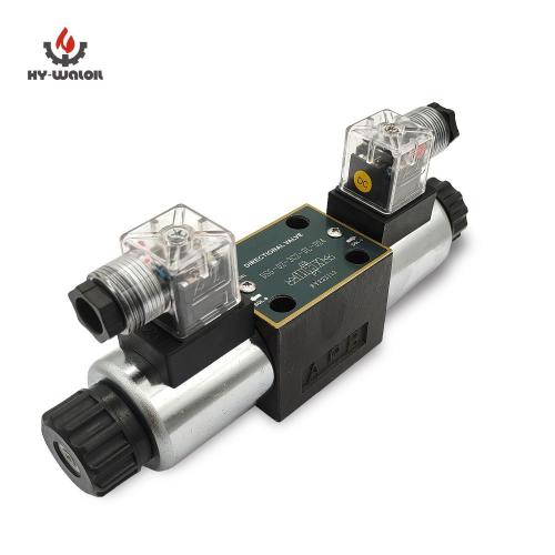 Solenoid Diverter Valve DC24V Hydraulic Two-Way Solenoid DSG-02 Reversing Valve Manufactory