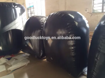 inflatable paint ball obstacle Bunker