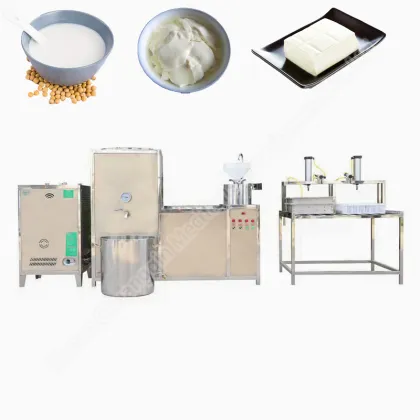 High Efficiency Tofu Machine: Tofu and Soybean Milk Maker