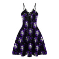 Halloween gotisches Kleid für Frauen Vintage