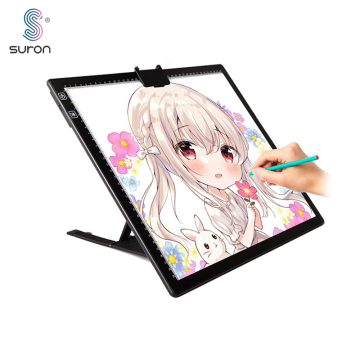 Tablero de dibujo LED de mesa de luz Suron A3