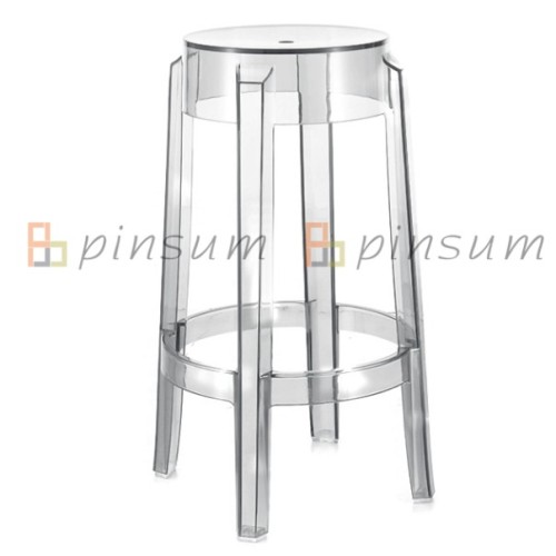 PC Ghost Bar Stool-Middle