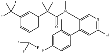 Good Purity N-[6-Chloro-4-(4-fluoro-2-methylp henyl)-3-pyridinyl]-N,a,a-trimethy For Elinzanetant 825643-73-0