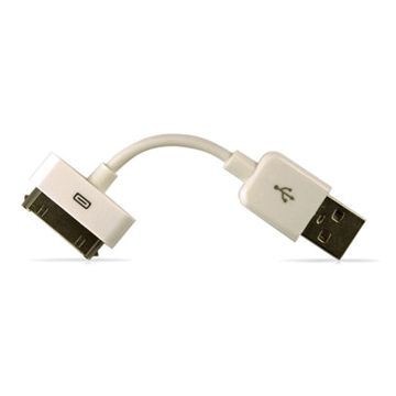 USB 2.0 Short Cable, Suitable for iPod/iPhone, Easy to Take