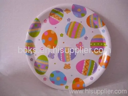 Plastic Easter Candy Plates 