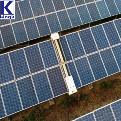 Solar Panel Cleaning Robot with Remote Control Crawler