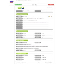 Glutaminsyre Russland import data