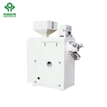 MNGF218 Moistening Iron Roller Rice Whitener Machine