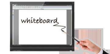 Dual Writing Ir Interactive Whiteboard 90" For Muti-media Class , 1840 X 1345 X 37