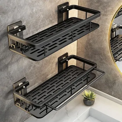 Wall-Mounted Toilet Storage Rack