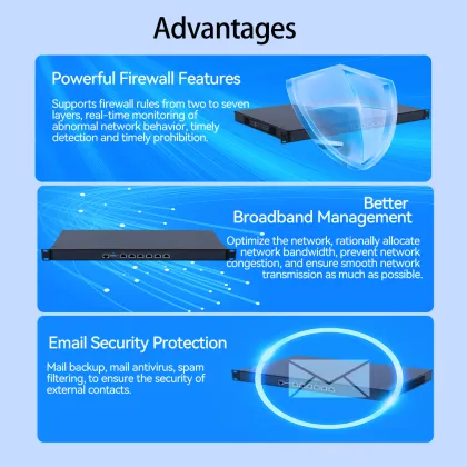 J4125 1U Firewall Router Server PC